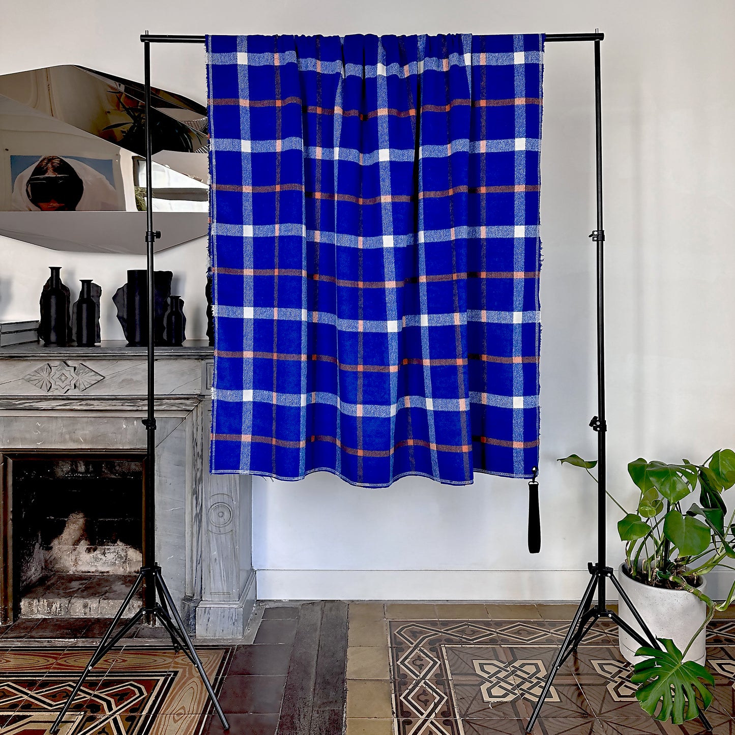 Å Studio x Också | Blue Wool Blanket